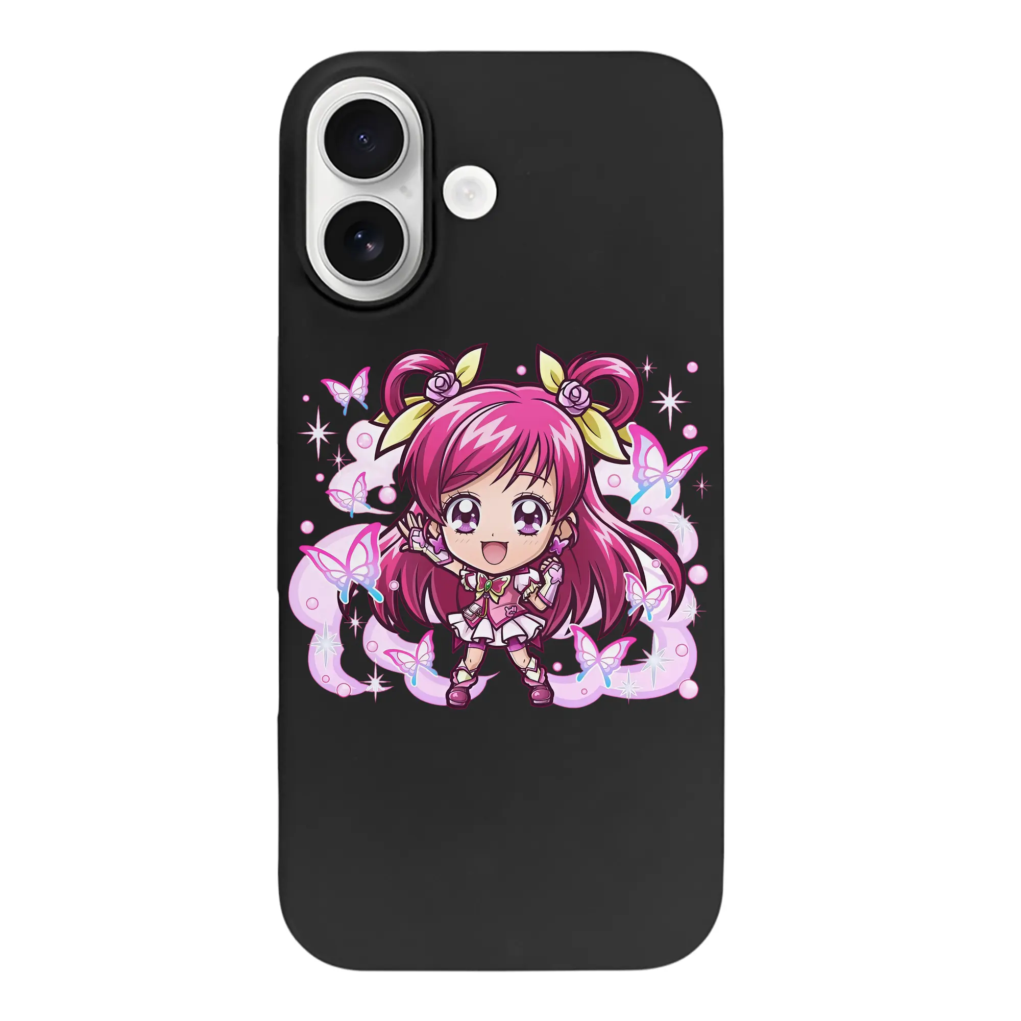 プリキュア グッズ,夢原のぞみ - iPhone 17 シリーズ シリコンケース 薄型 耐衝撃 指紋防止 ソフトタッチカバー 精密フィット 傷防止 保護ケース iPhone 17/17 Air/17 Pro/17 Pro Max 対応